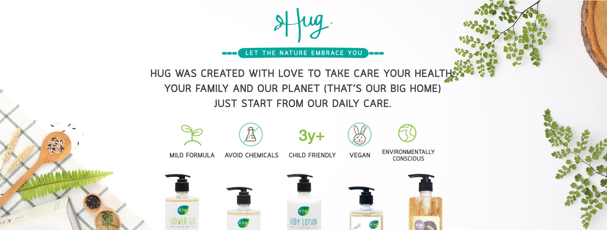 Hug | รับส่วนลด 5% สำหรับการสั่งซื้อครั้งแรก